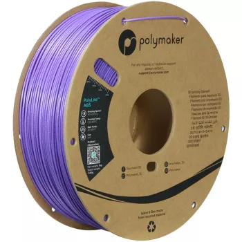 Polymaker PolyLite ABS 3D-Drucker-Filament, 1,75 mm, 1 kg, Galaxy Purple