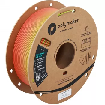 Polymaker HT-PLA 3D-Drucker-Filament, 1,75 mm, 1 kg, Gradient Tropical
