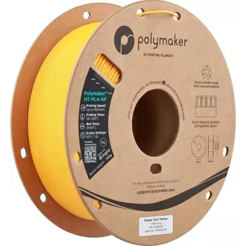 Polymaker HT-PLA-GF 3D-Drucker-Filament, 1,75 mm, 1 kg, Power Tool Yellow