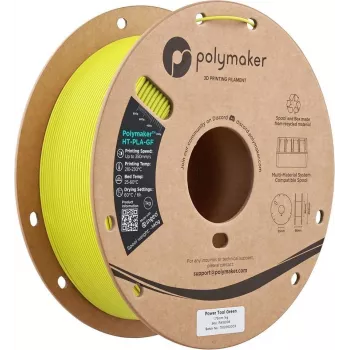 Polymaker HT-PLA-GF 3D-Drucker-Filament, 1,75 mm, 1 kg, Power Tool Green