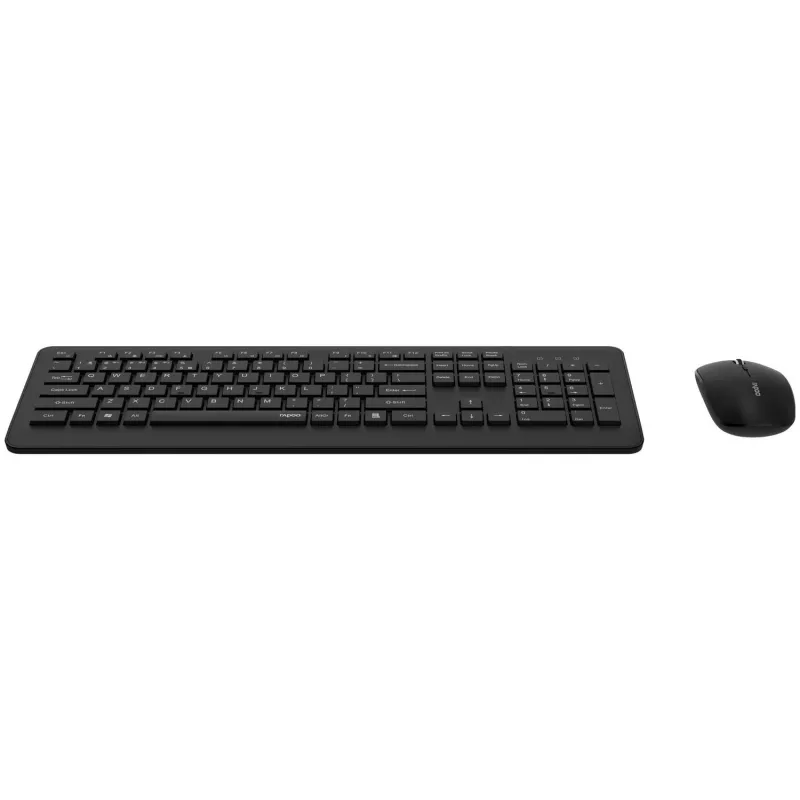 Rapoo 8310M Kabelloses Tastatur- und Maus-Set, Schwarz