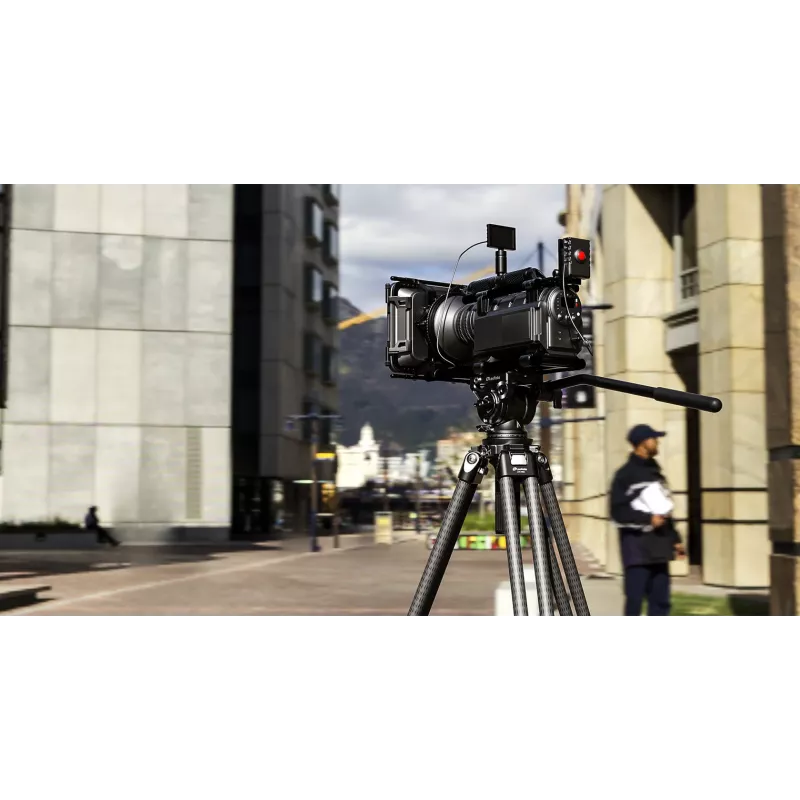 Leofoto King Kong LVC-193C+BV-15 Carbon Fiber Video Tripod Kit