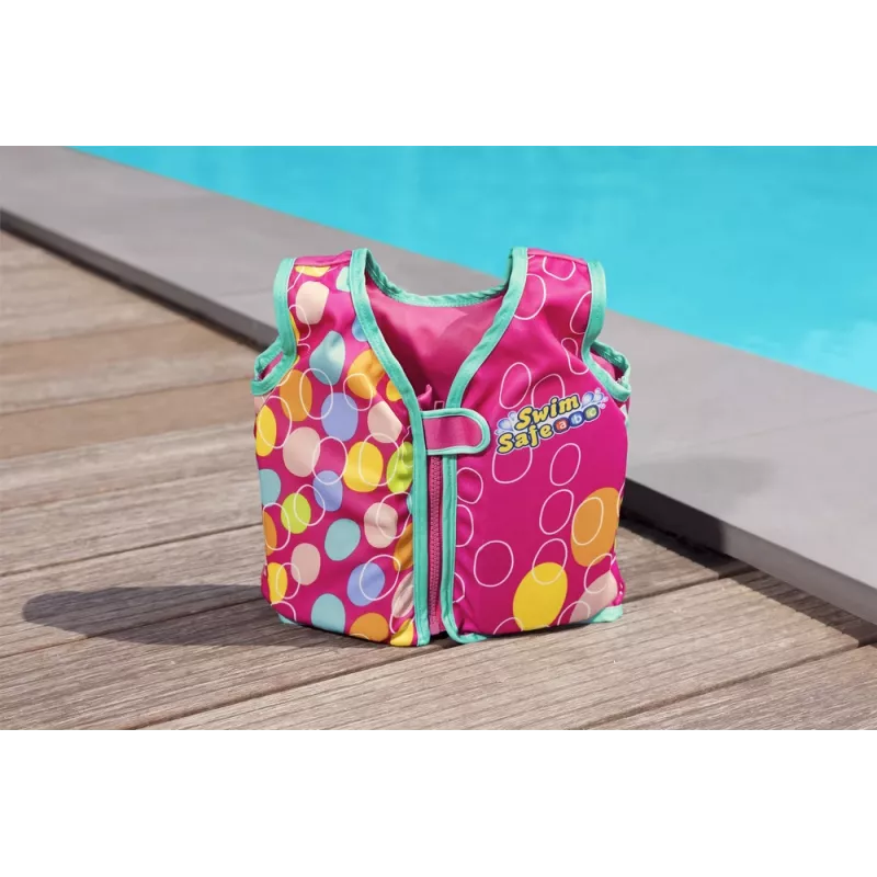 Bestway 32176 Schwimmweste Pink 51 cm