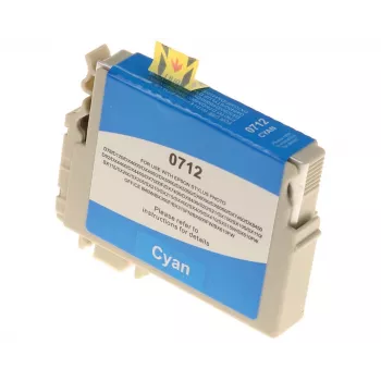G&G Ninestar Kompatible Tintenpatrone für Epson T0712/C13T07124012 Cyan
