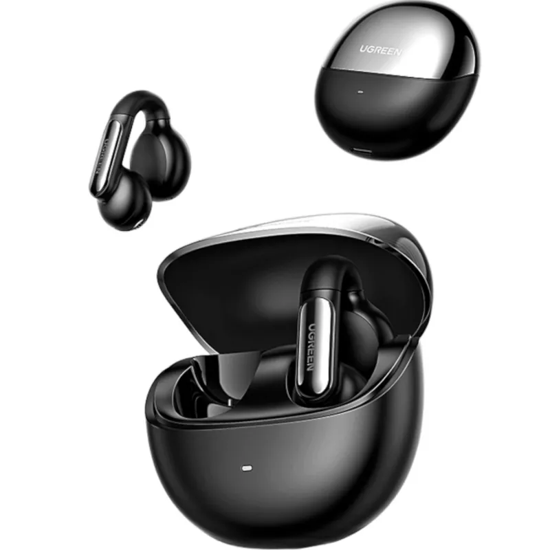 Ugreen HiTune S5 WS210 Open-Ear True Wireless Earbuds, Schwarz