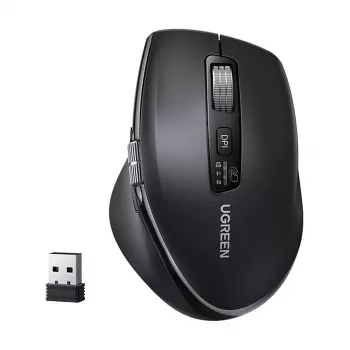 UGREEN Wireless Optical Mouse - Schwarz
