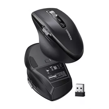 UGREEN Wireless Optical Mouse - Schwarz