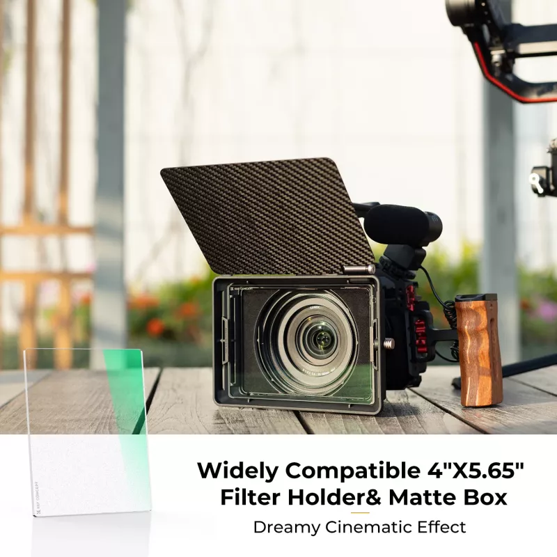 K&F Concept Black Diffusion 1/8 Filter 4x5.65 inch für Matte Box