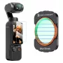 KF Filtr Blue Streak Anamorphic Filter + Tempered Glass Screen Protector 2-in-1 für DJI Osmo Pocket 3 / 4