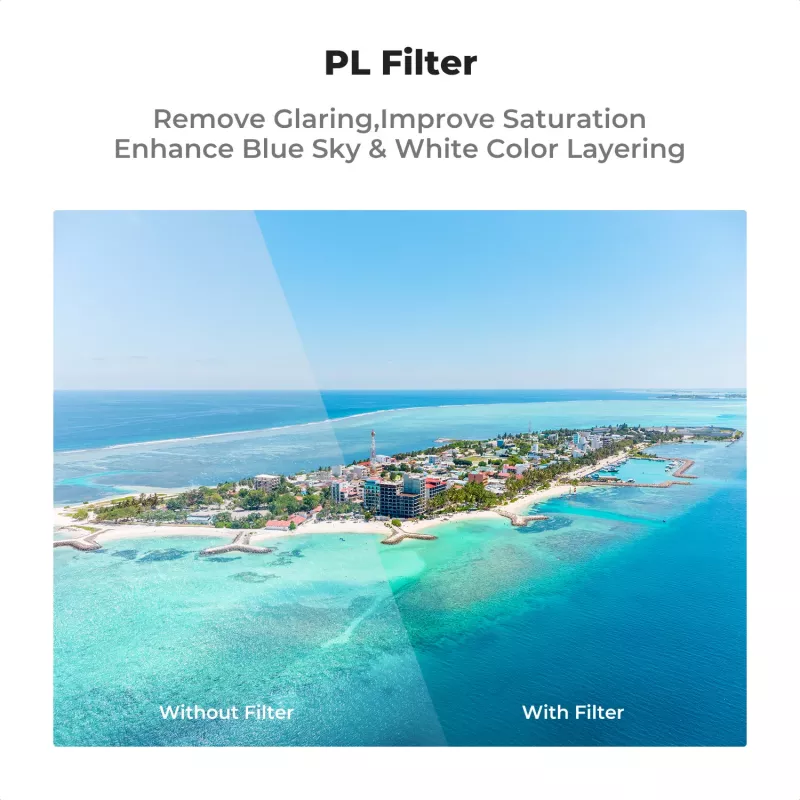 K&F Concept Nano-X Zirkularpolarisationsfilter für DJI Avata 2 Drohne (KF01.2699)