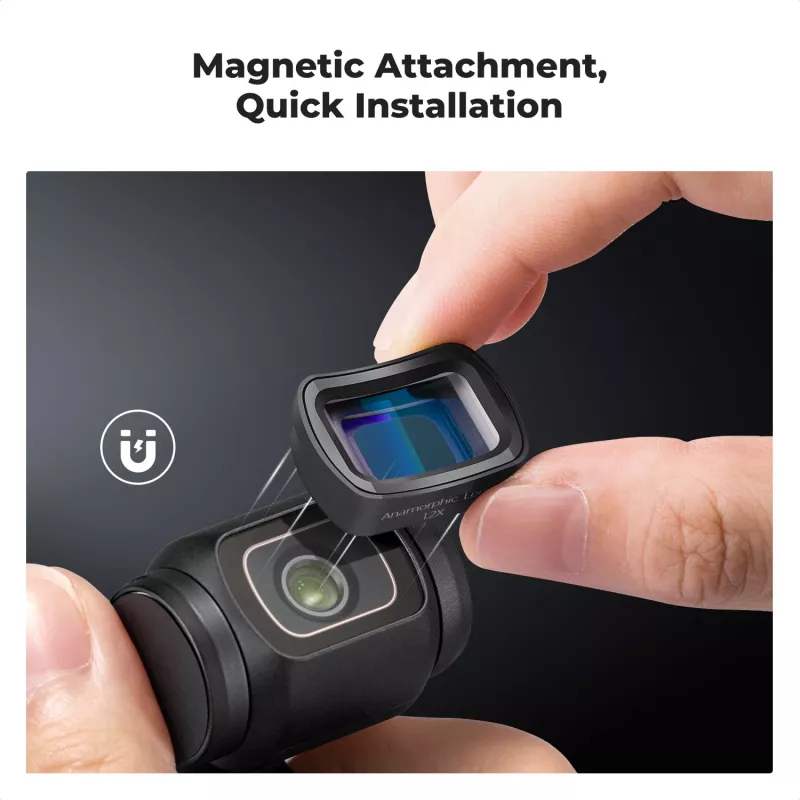 K&F Concept Anamorphic Lens 1.2x Magnetic Filter für DJI Osmo Pocket 3 (KF01.2700)