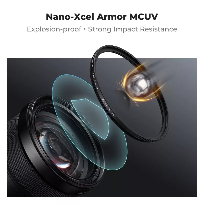 K&F Concept Nano-X MRC UV Filter 55mm