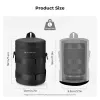 KF Wasserdichte Kamera-Objektivtasche XL 23,5 x 11,5 cm Schwarz KF13.203