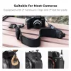 KF Neoprene Nacken- & Schultergurt für DSLR- & spiegellose Kameras (Canon, Nikon, Sony) - Schwarz