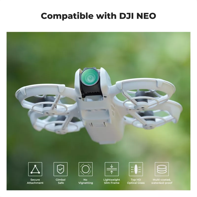 K&F Concept Nano-X 8K Ultra HD Zirkularpolarisationsfilter für DJI Neo / KF01.2828