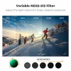 KF Concept Nano-X Variable ND Filter ND32-512 Grau für DJI Osmo Action 3/4/5 Pro