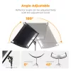 K&F Concept U-Shape 4-in-1 Curved Reflector 180x60cm mit Lichtstativ und Tragetasche