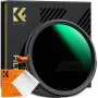 K&F Concept 67mm 3-in-1 Hybrid Filter Fader ND2-32 + CPL + Black Diffusion 1/4