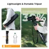 K&F Concept Kompaktes Kamerastativ für DSLR und Smartphone Schwarz