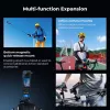 KF Protective Frame Mount Cage mit 2x 1/4 Zoll-20 Gewinde und GoPro-Halterung für Insta360 X5 / Kf31.182