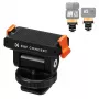 Magnetischer Schnellwechsel-Halter für DJI Osmo Action 6 / Nano / 1/4 Zoll Gewinde + ISO / Kf12.0035