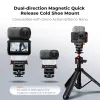 Magnetischer Schnellwechsel-Halter für DJI Osmo Action 6 / Nano / 1/4 Zoll Gewinde + ISO / Kf12.0035