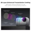 K&F Concept 4er-Pack 2-in-1 ND/PL Filter-Set ND8/PL ND16/PL ND32/PL ND64/PL für Insta360 GO Ultra, SKU.1673