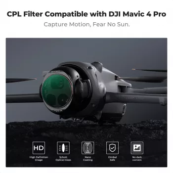 K&F Concept Nano-X 8K HD CPL Filter für DJI Mavic 4 Pro (KF01.2071V1)