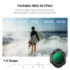 K&F Variable ND Filter ND2-ND32 für DJI Mini 5 Pro Drohne, AGC-Glas