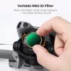 K&F Variable ND Filter ND2-ND32 für DJI Mini 5 Pro Drohne, AGC-Glas