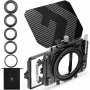 KF Matte Box Sonnenblende Objektivschutz 67-95mm für Kamera Camcorder K&F