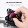 K&F Variable ND Filter ND32-ND512 für DJI Mini 5 Pro Drohne, AGC-Glas, KF02.0004