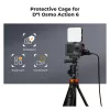 KF Rahmenhalterung Kamera-Cage für DJI Osmo Action 6, Metall, Schwarz, KF12.0026