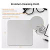 KF Mikrofasertuch 30x30cm 200gsm 3er-Pack für Optik, Kameraobjektive, Bildschirme