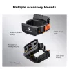 KF Mount Adapter Protective Frame für DJI Osmo Pocket 3 / 4 mit GoPro-Halterung und 1/4 inch-Stativgewinde - Schwarz