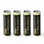 ORICO Ener-G EG5C 1,5 V 2100 mWh wiederaufladbare AA LiPo-Akku mit USB-C-Ladekabel, 4er-Pack