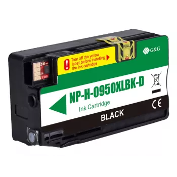 G&G Ninestar Kompatible Tintenpatrone HP 950XL Schwarz