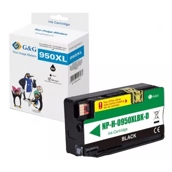 G&G Ninestar Kompatible Tintenpatrone HP 950XL Schwarz