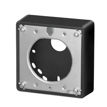 i-PRO WV-QJB500-B Anschlussdose für S-Serie und U-Serie Kameras, Schwarz, IP66, IK10