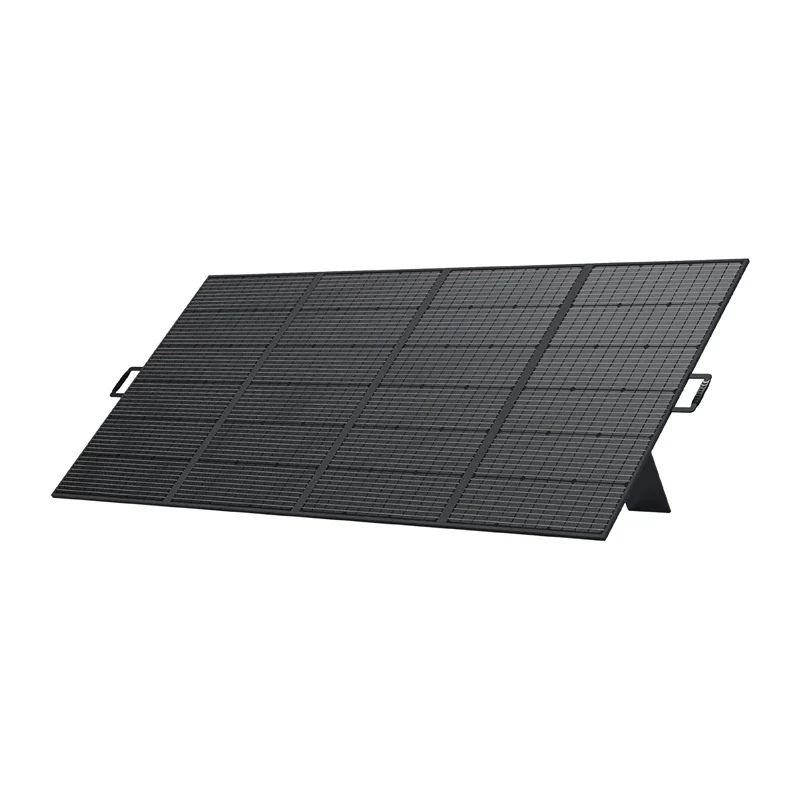 FOSSIBOT SP420 420W tragbares Solarmodul (Schwarz)