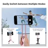 KF 3-in-1 Magnetischer Telefonhalter Stativ Handgriff Tischständer für iPhone MagSafe Pink