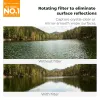 K&F Concept 67mm Zirkularpolarisationsfilter CPL mit Clip für Smartphone - KF15.0027