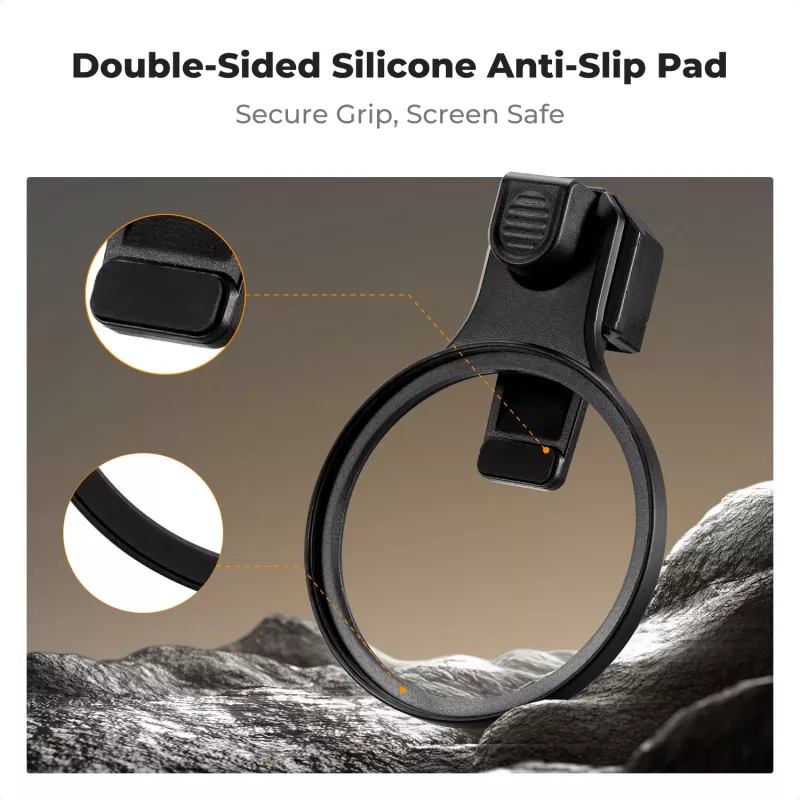 K&F Concept KF15.0026 Variable ND Filter ND2-ND32 67mm Clip-On für Smartphone