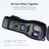 KF Hard PC Protective Case für DJI Osmo Pocket 3/4 mit Trageband - Schwarz