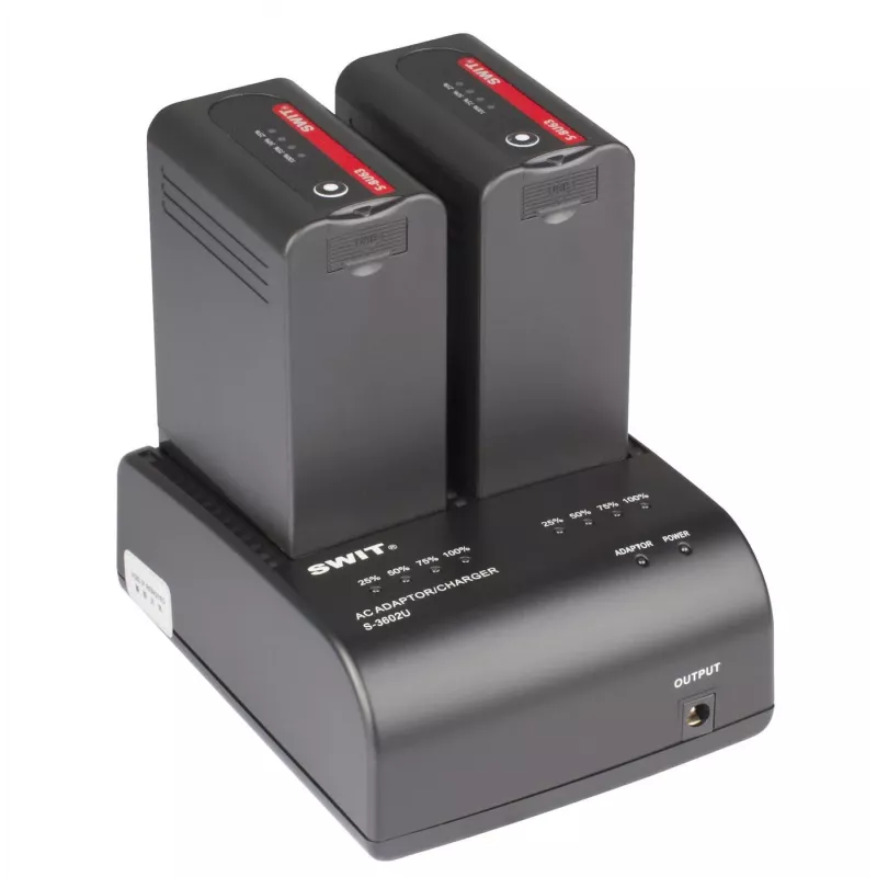 SWIT S-3602U Ladegerät für Lithium-Ionen-Akkus