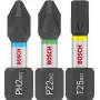 Bosch Schraubendreher-Bit-Set PRO Impact PH2 PZ2 T20 T25 T30 x5 25-teilig (2608521U63)