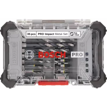 Bosch PRO Schlagbohr- und Bit-Set 35-teilig (2608521U81)