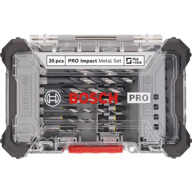 Bosch PRO Schlagbohr- und Bit-Set 35-teilig (2608521U81)