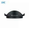 JJC Gegenlichtblende für Canon EW-83E - Tulpenform, Bajonettanschluss, Schwarz
