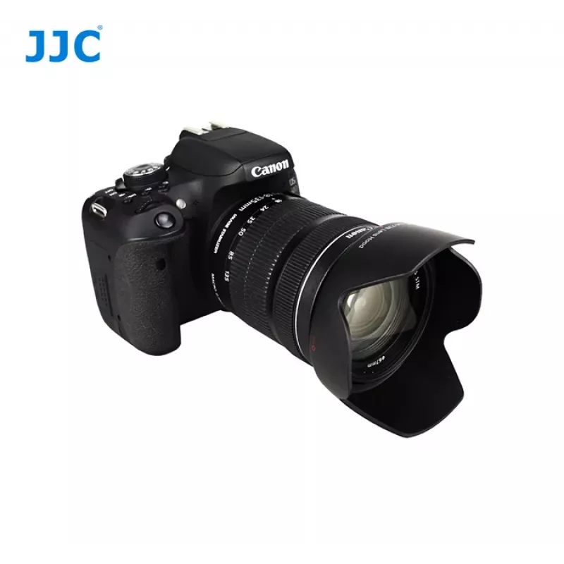 JJC Gegenlichtblende für Canon EW-73B - Tulpenform Bajonettanschluss - Schwarz